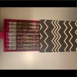 Missoni pencil case w new pencils